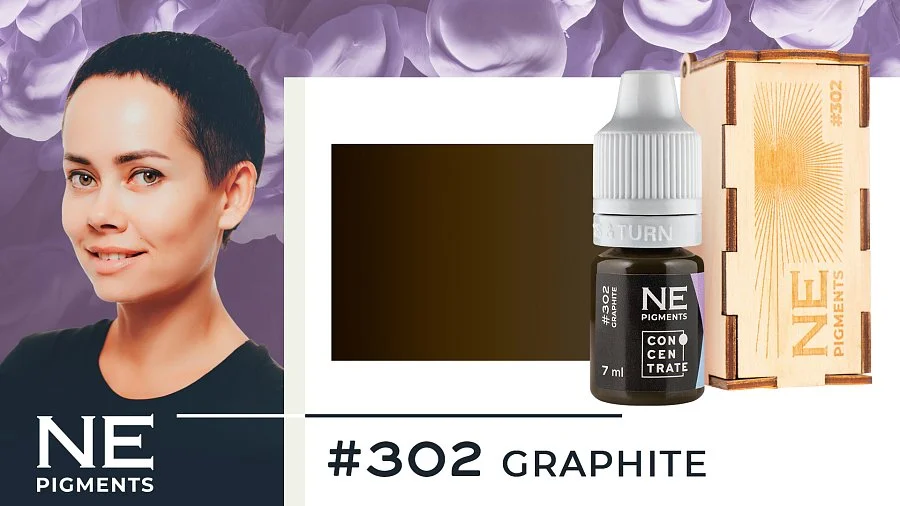 #302 Eyelid pigment "Graphite"