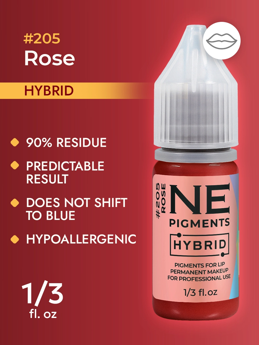 #205 Lip pigment "Rose"