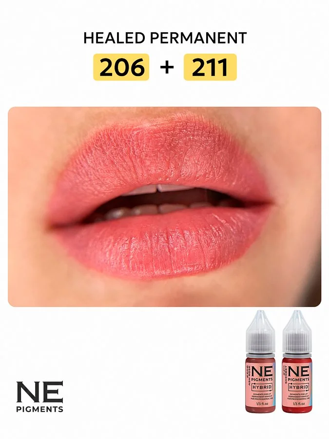 #206 Lip pigment "Ash rose"