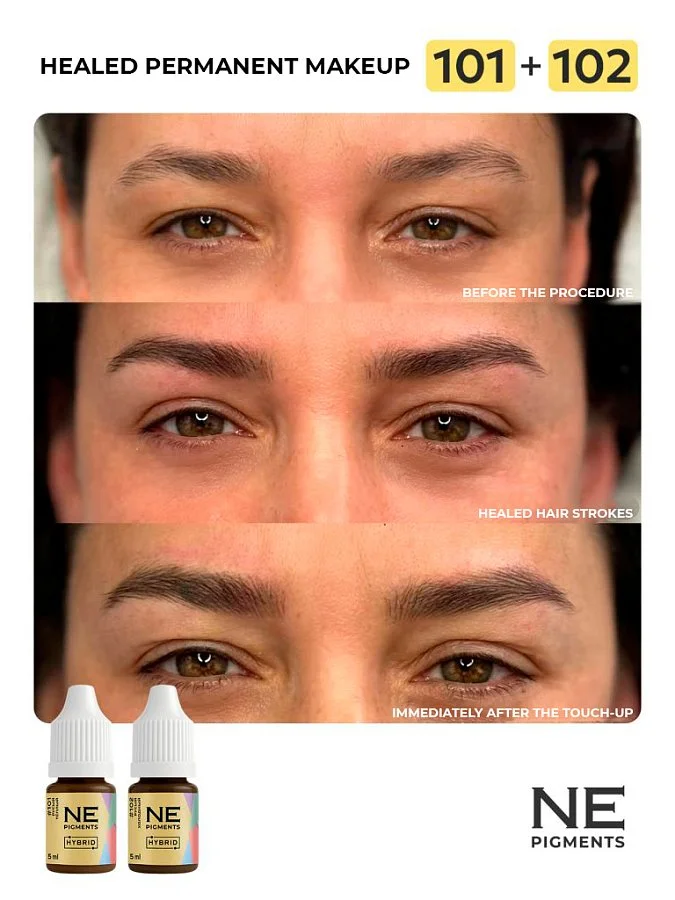 #101 Eyebrow pigment "Light Brown Warm"