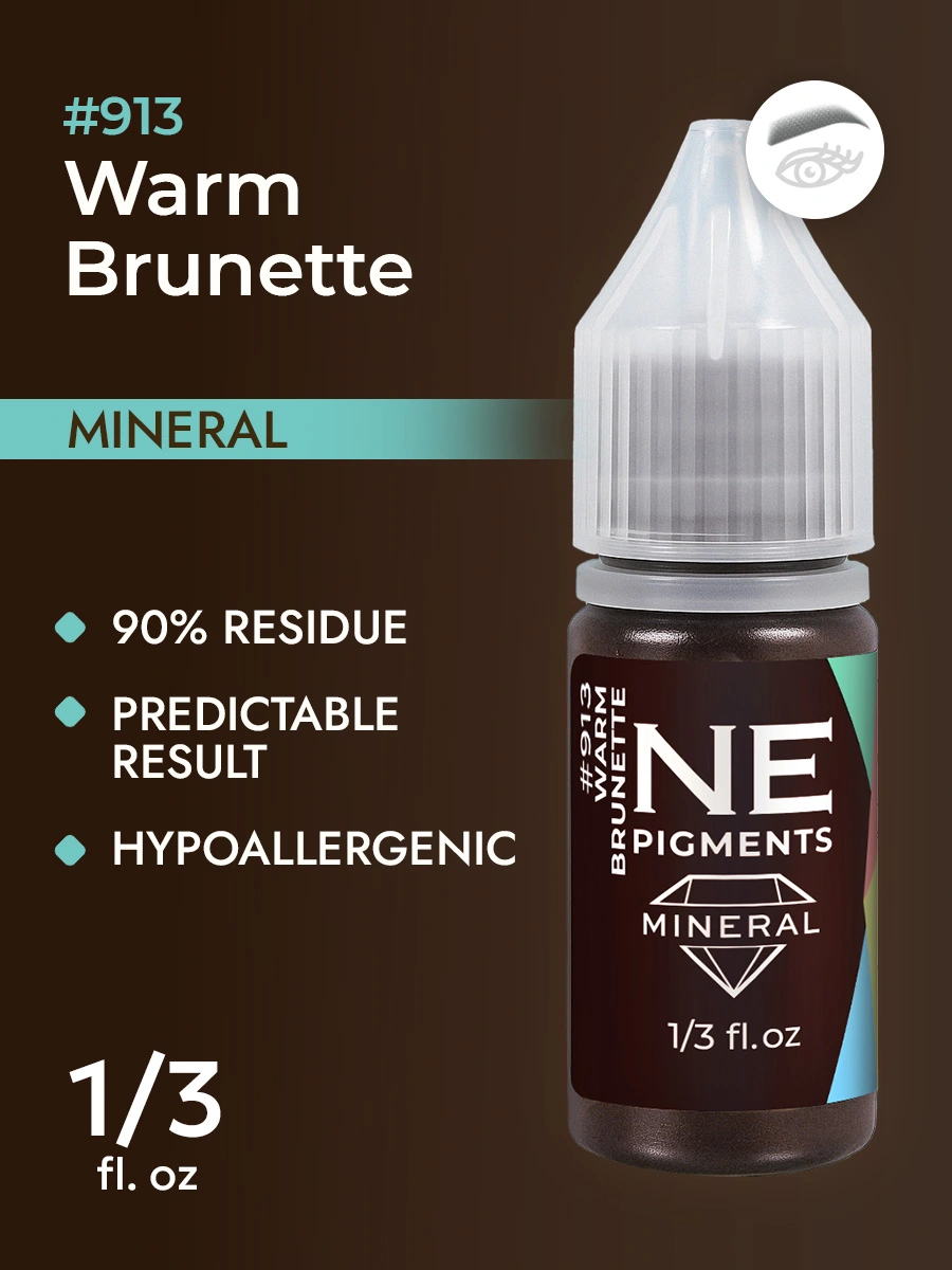  #913 Mineral Pigment "Warm Brunette"