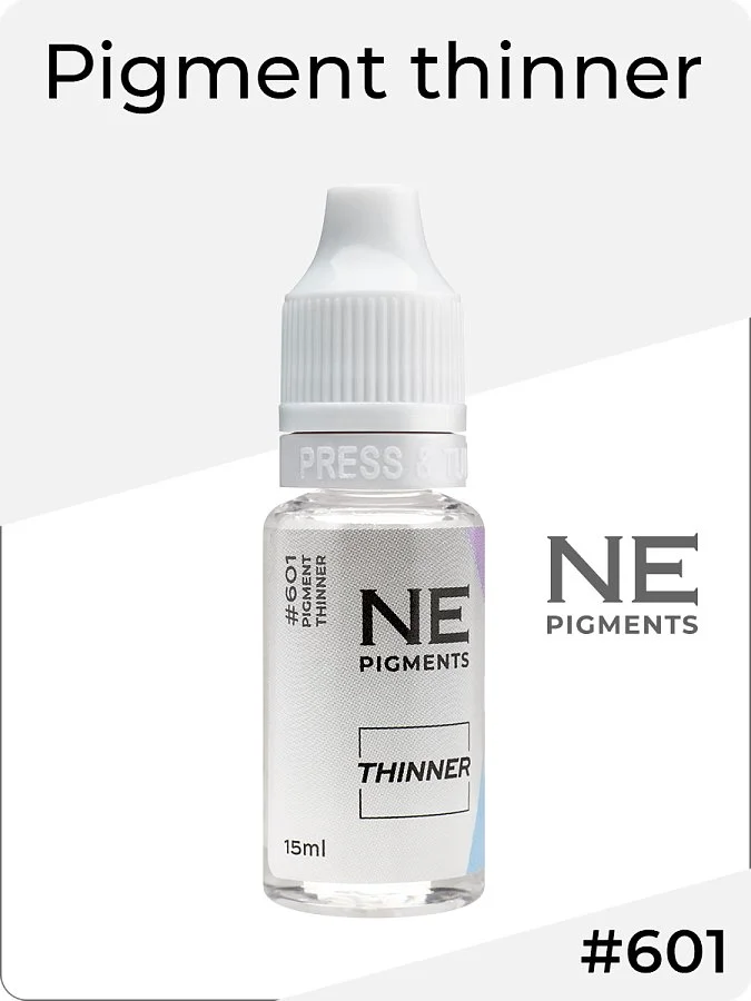 #601 Pigment thinner. Permanent makeup by NE Pigments