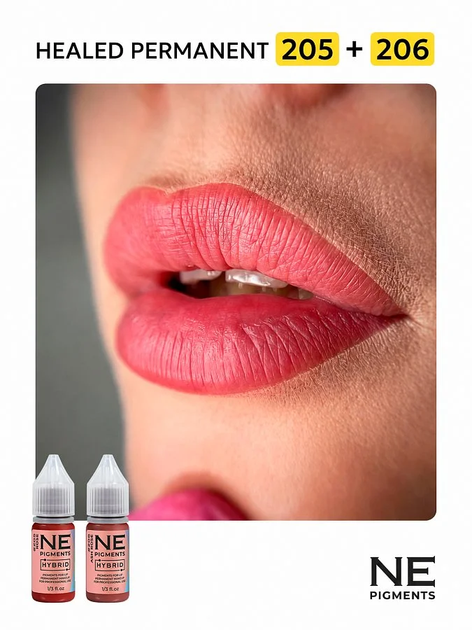 #206 Lip pigment "Ash rose"