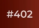 402 Red brown