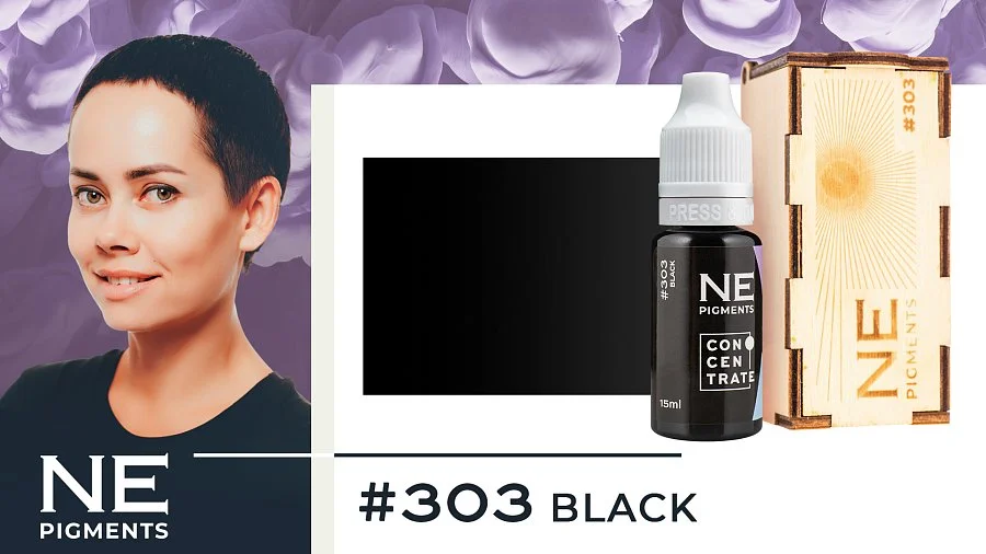 #303 Eyelid pigment "Black"