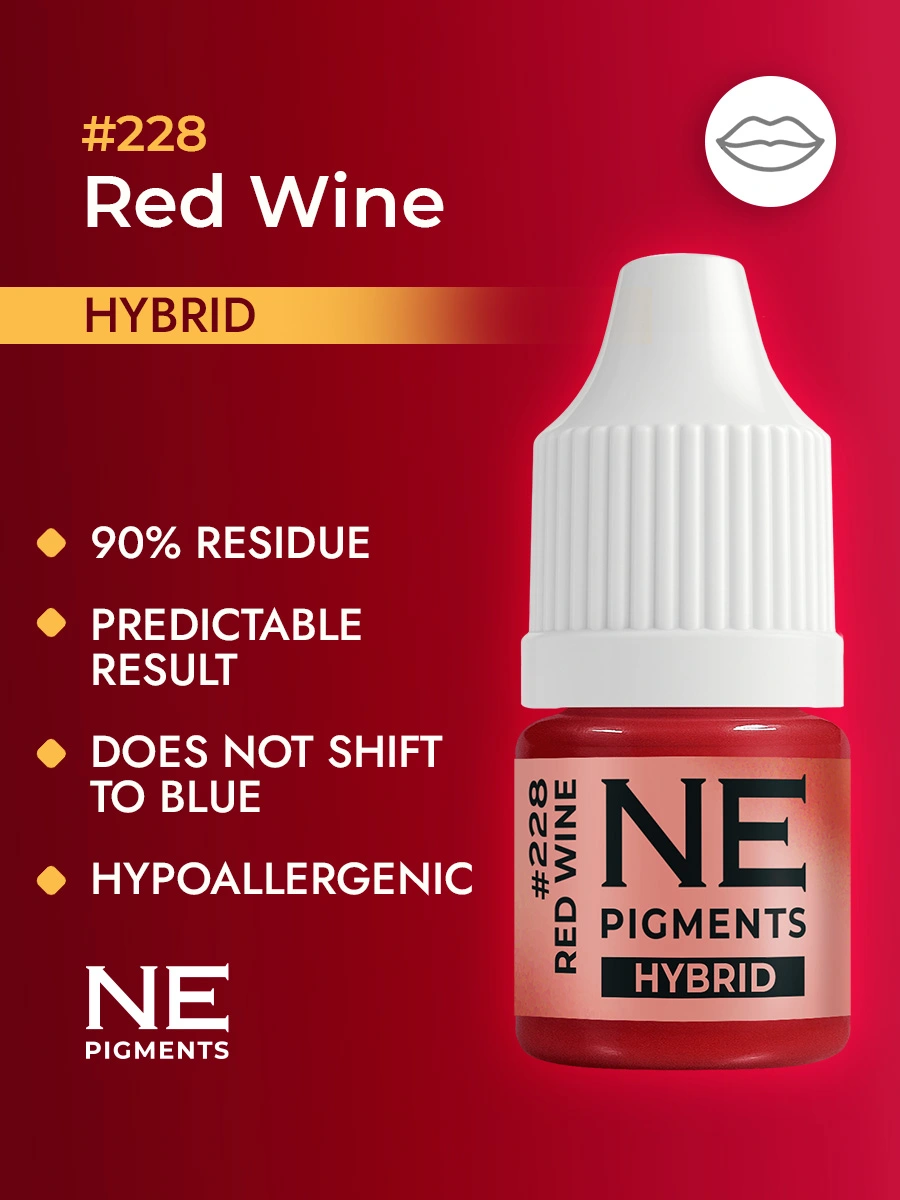 #228 Lip pigment "Red Wine"