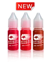 Sticky Pigments