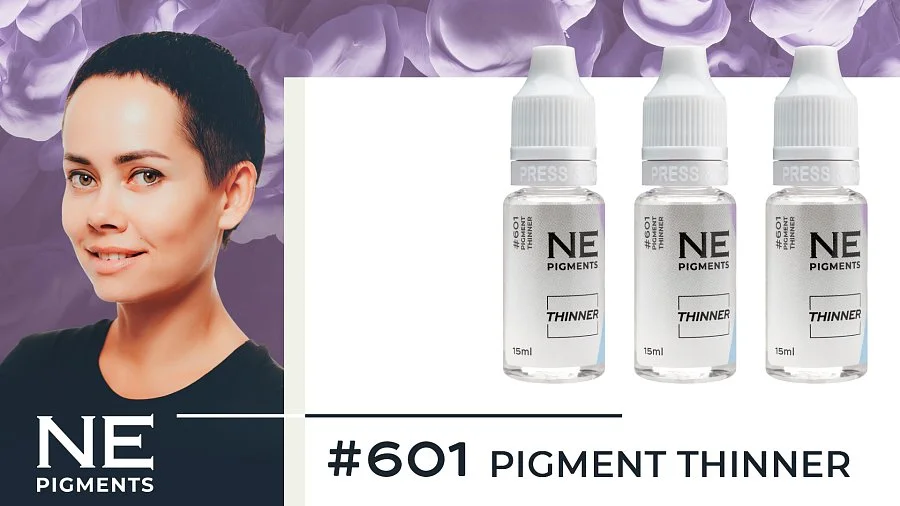 #601 Pigment thinner. Permanent makeup by NE Pigments