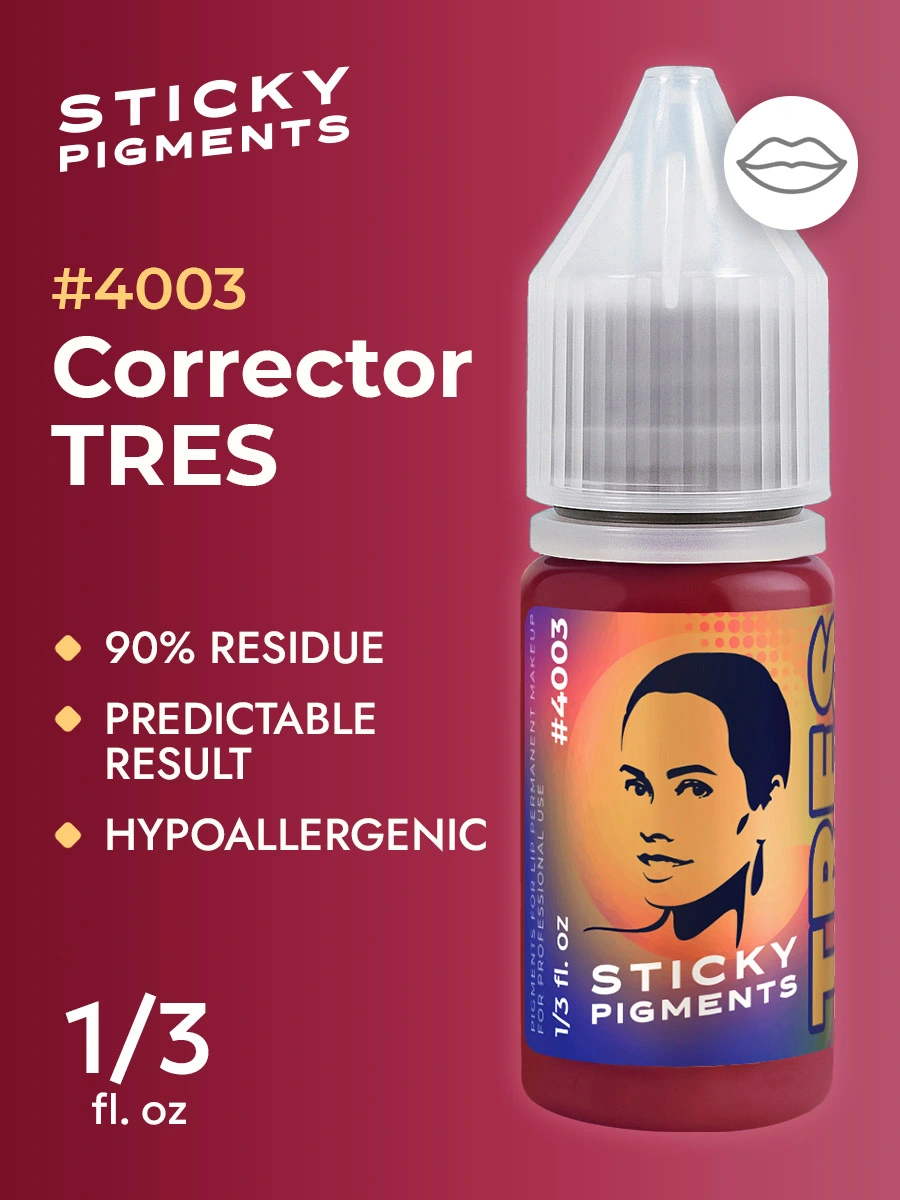 Sticky Pigments #4003 Tres Corrector