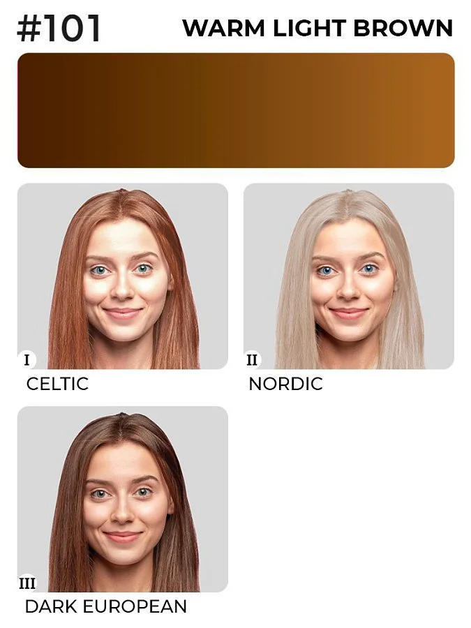 #101 Eyebrow pigment "Light Brown Warm"