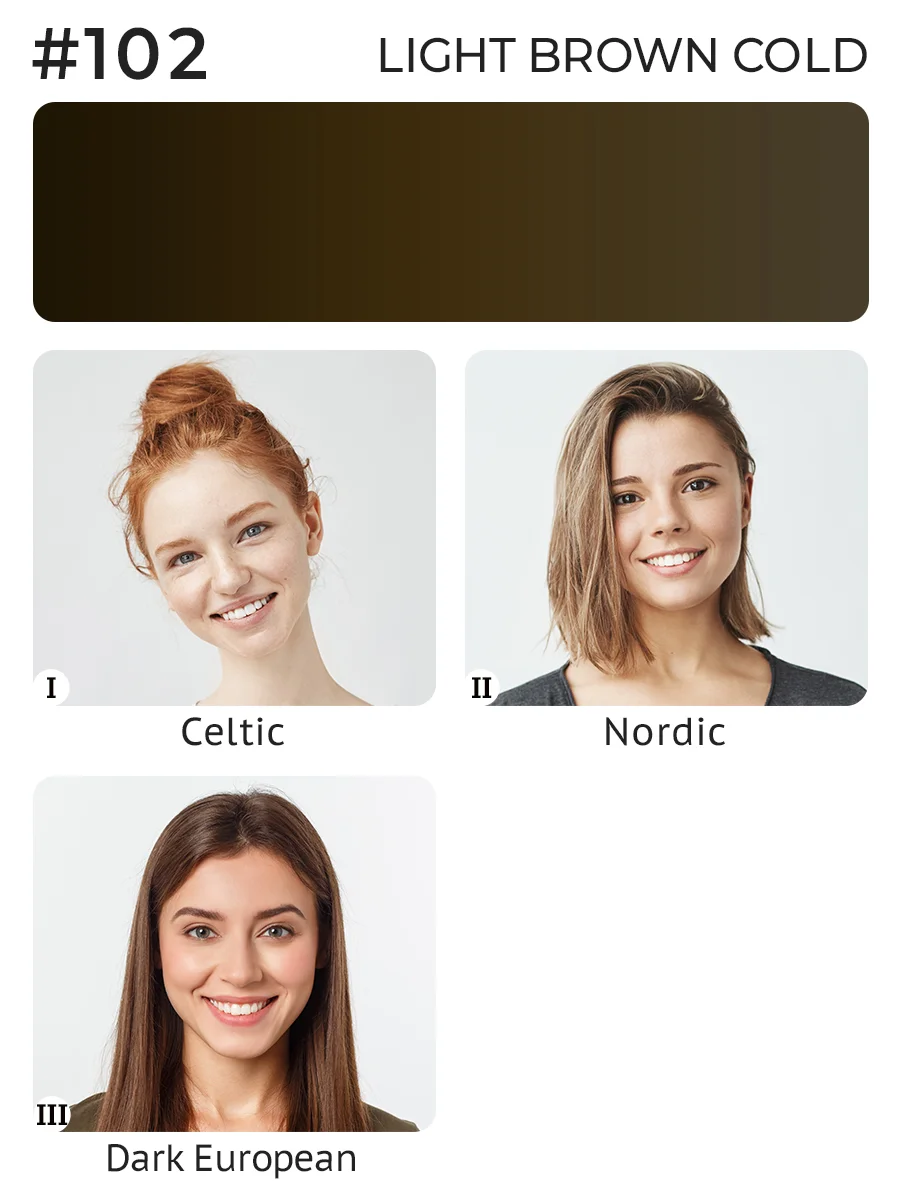 #102 Eyebrow pigment "Light Brown"