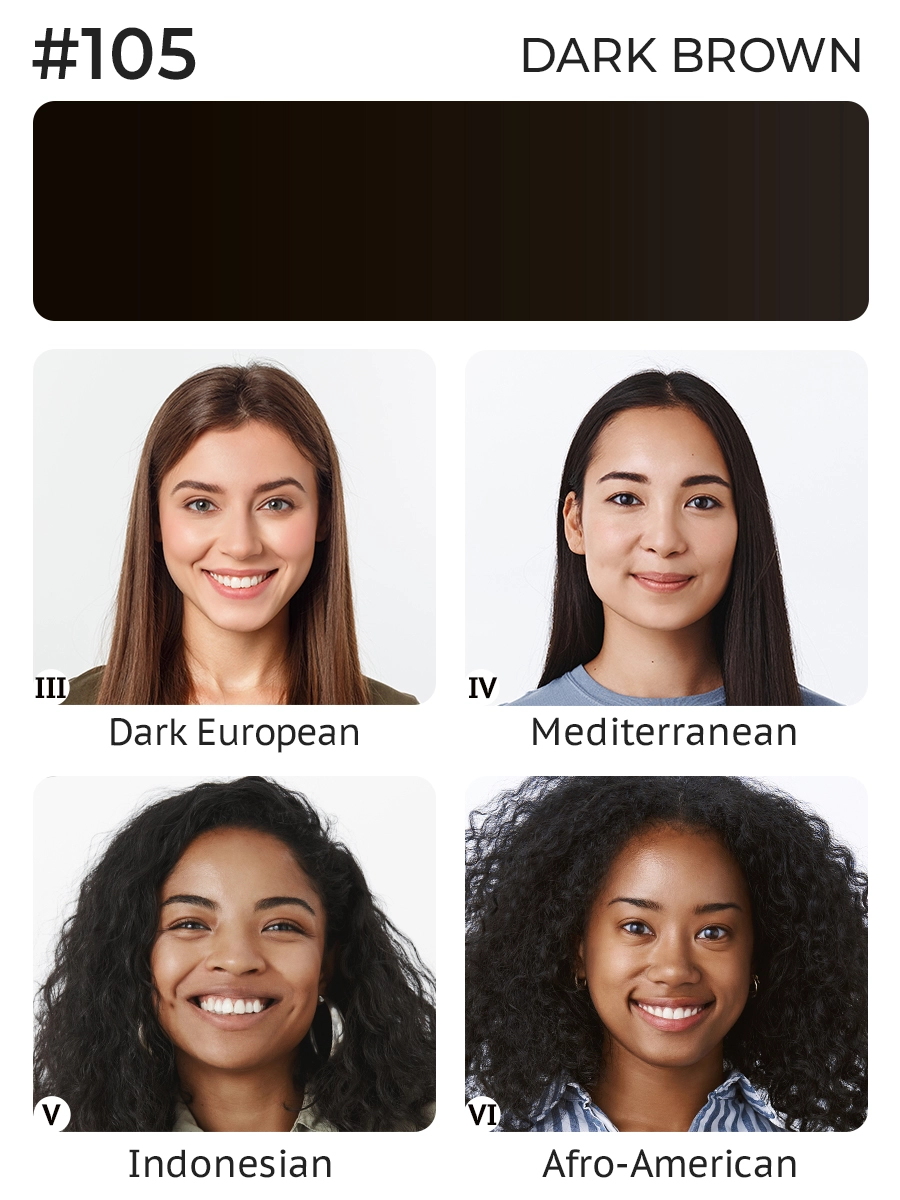 #105 Eyebrow pigment "Brunette"