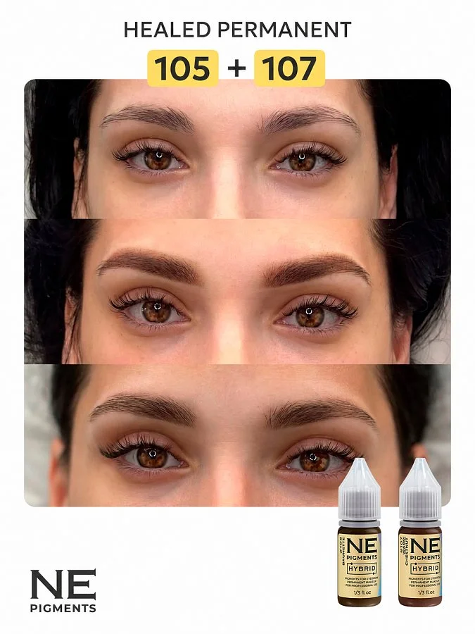 #107 Eyebrow pigment "Chestnut Warm"