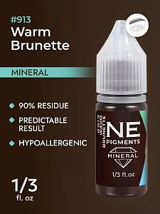  #913 Mineral Pigment "Warm Brunette"