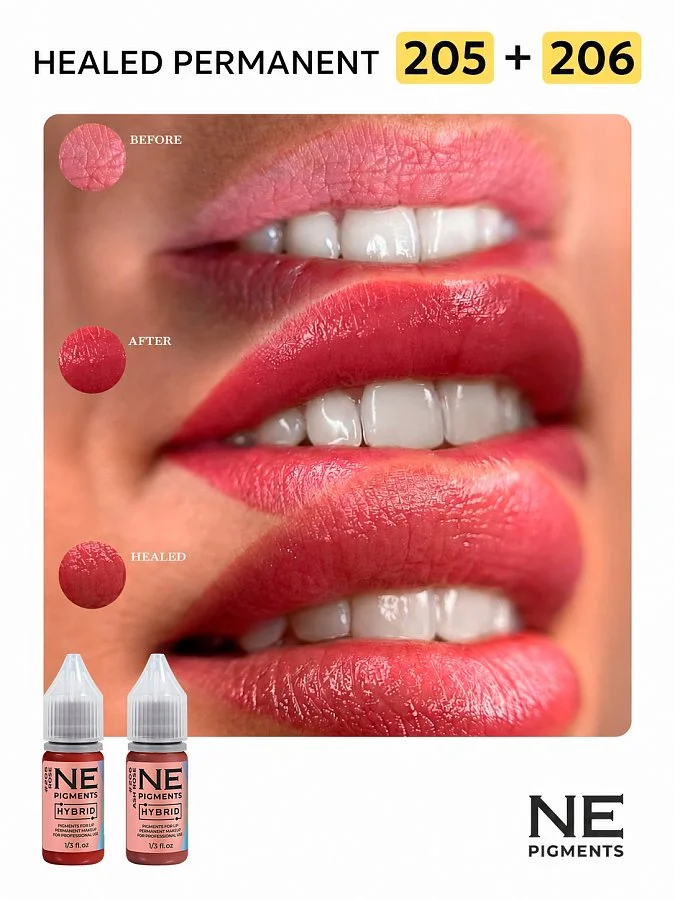 #206 Lip pigment "Ash rose"