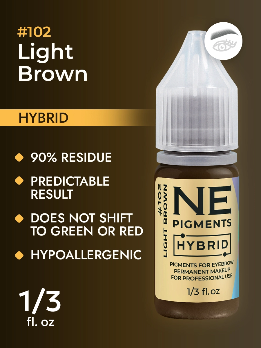 #102 Eyebrow pigment "Light Brown"