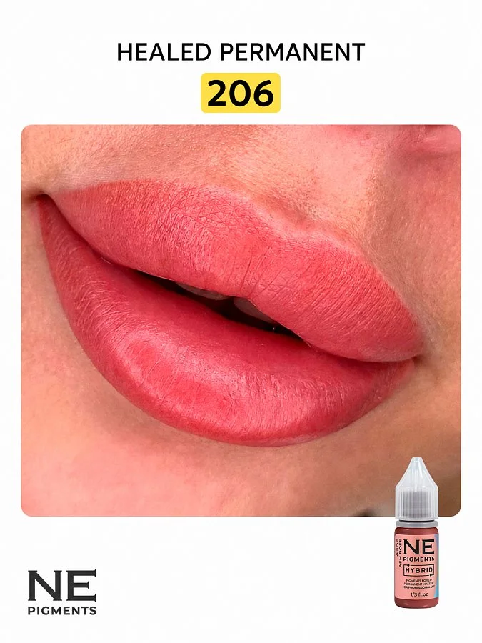 #206 Lip pigment "Ash rose"
