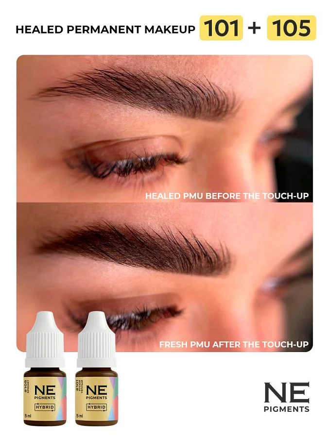 #101 Eyebrow pigment "Light Brown Warm"