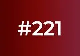 221 dark scarlet