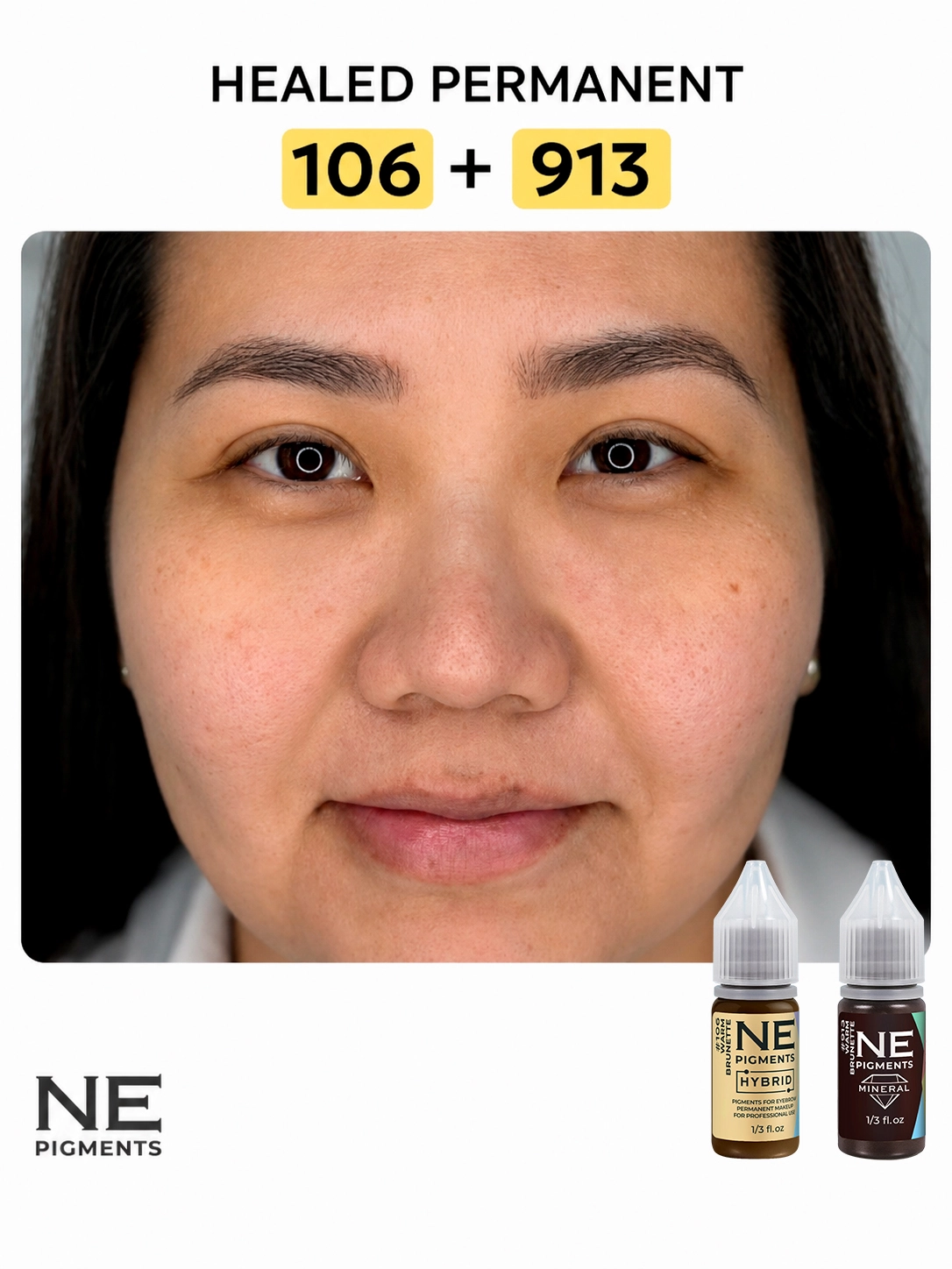 #106 Eyebrow pigment "Warm Brunette"