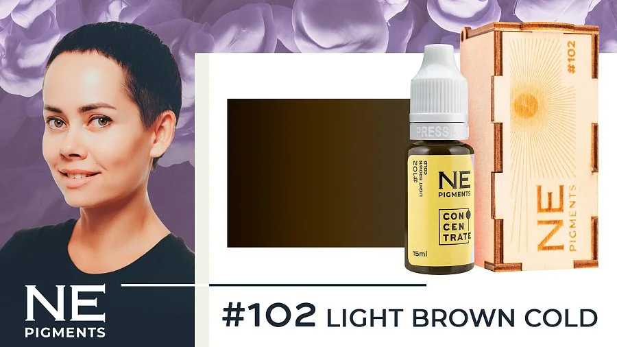 #102 Eyebrow pigment "Light Brown"