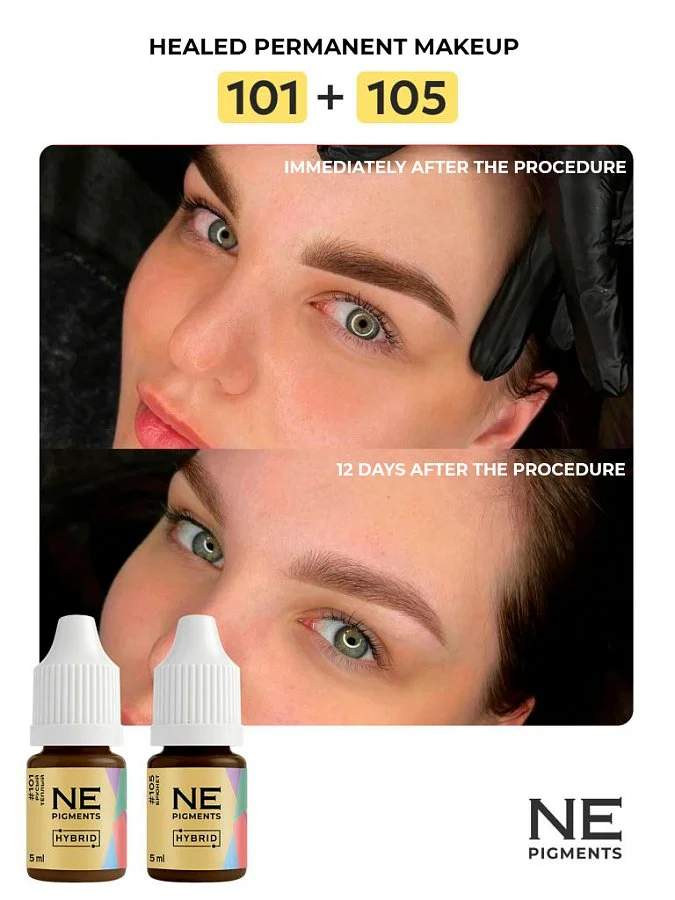 #101 Eyebrow pigment "Light Brown Warm"