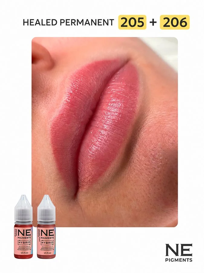#206 Lip pigment "Ash rose"