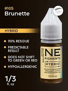 #105 Eyebrow pigment "Brunette"