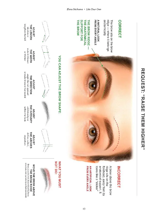 Like Your Own — book for permanent makeup artists. Permanent makeup by NE Pigments