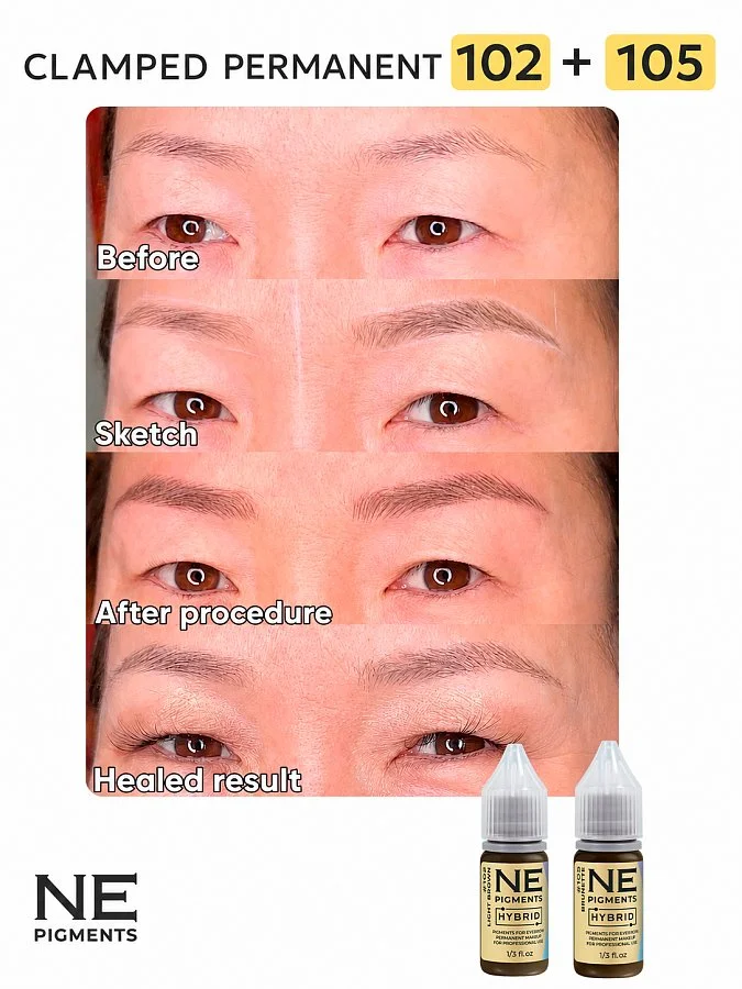 #102 Eyebrow pigment "Light Brown"