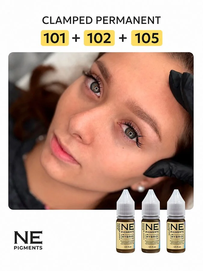 #105 Eyebrow pigment "Brunette"