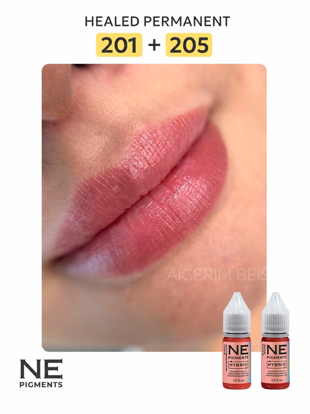 #205 Lip pigment "Rose"