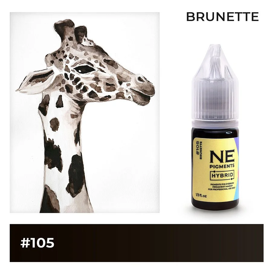 #105 Eyebrow pigment "Brunette"