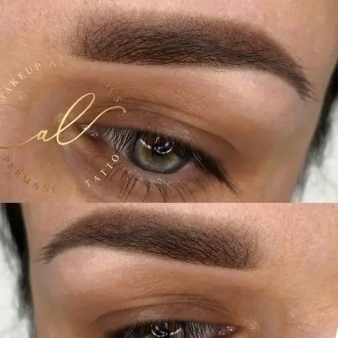 Пигмент для бровей #105 Брюнет