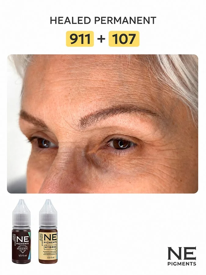 #107 Eyebrow pigment "Chestnut Warm"