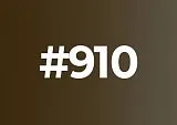 910 Light Brown Cold  