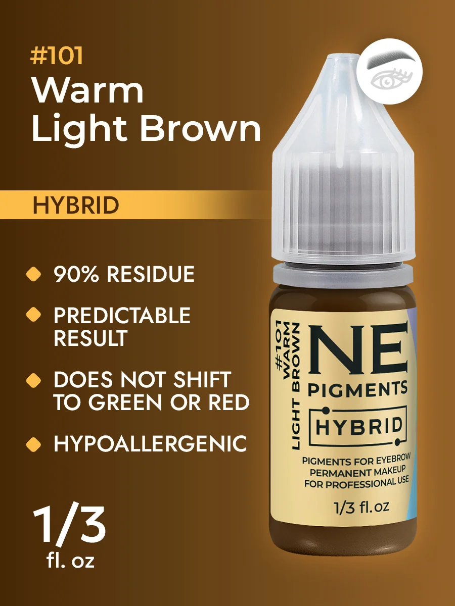 #101 Eyebrow pigment "Light Brown Warm"