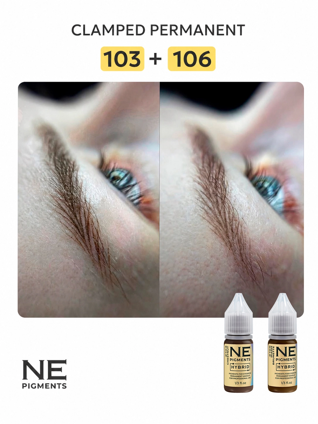#103 Eyebrow pigment «Chestnut»