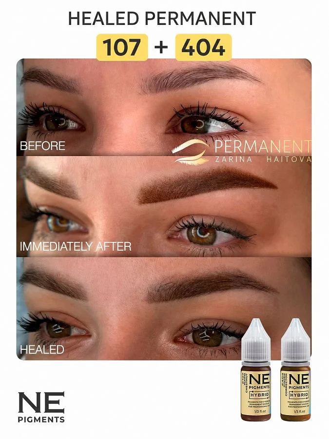 #107 Eyebrow pigment "Chestnut Warm"