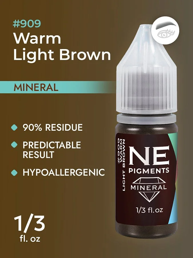 #909 Mineral Pigment "Warm Light Brown"