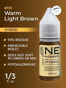 #101 Eyebrow pigment "Light Brown Warm"