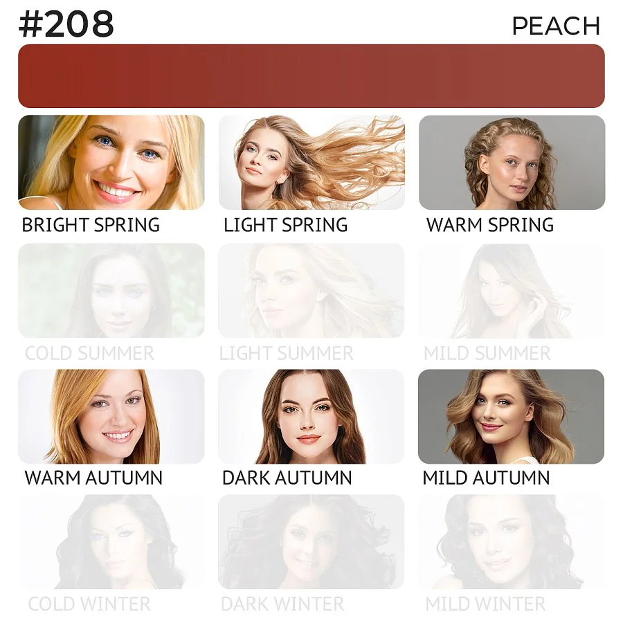 #208 Lip pigment "Peach"