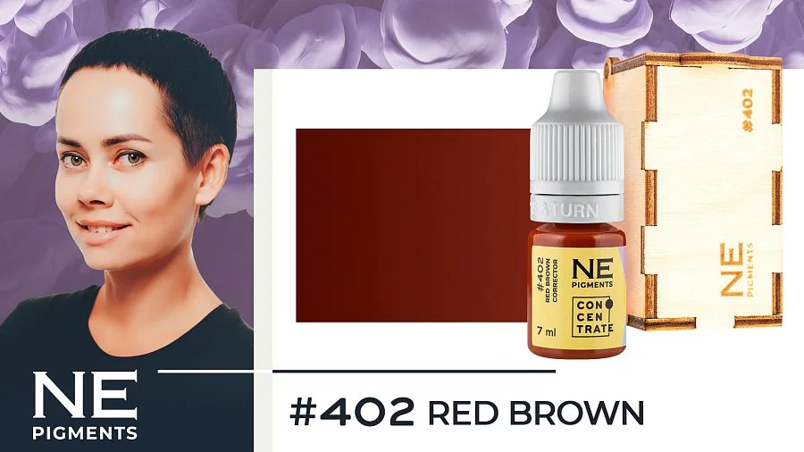 #402 Corrector "Red brown"