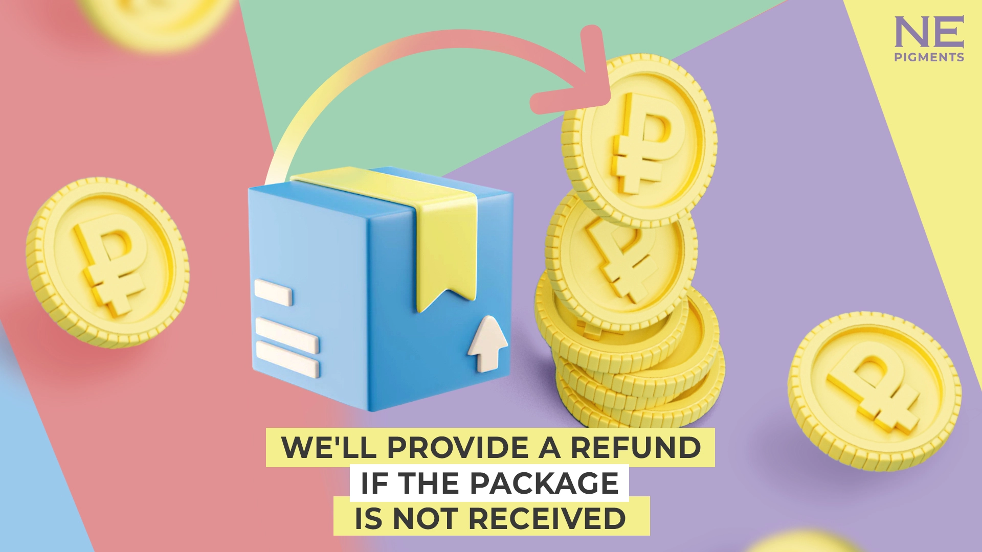 We will issue a refund in the event that the package is not received.