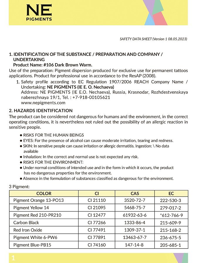 MSDS 106