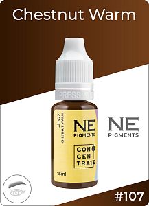 Eyebrow pigment "Chestnut Warm" #107
