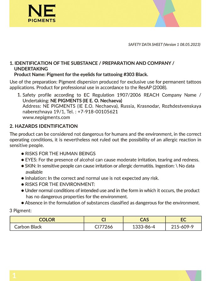 MSDS 303