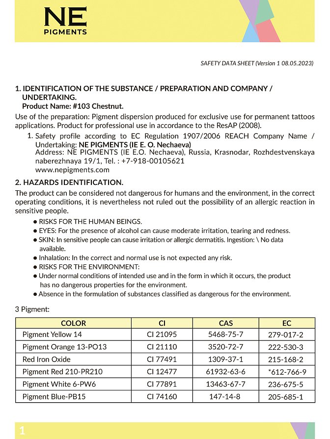 MSDS 103